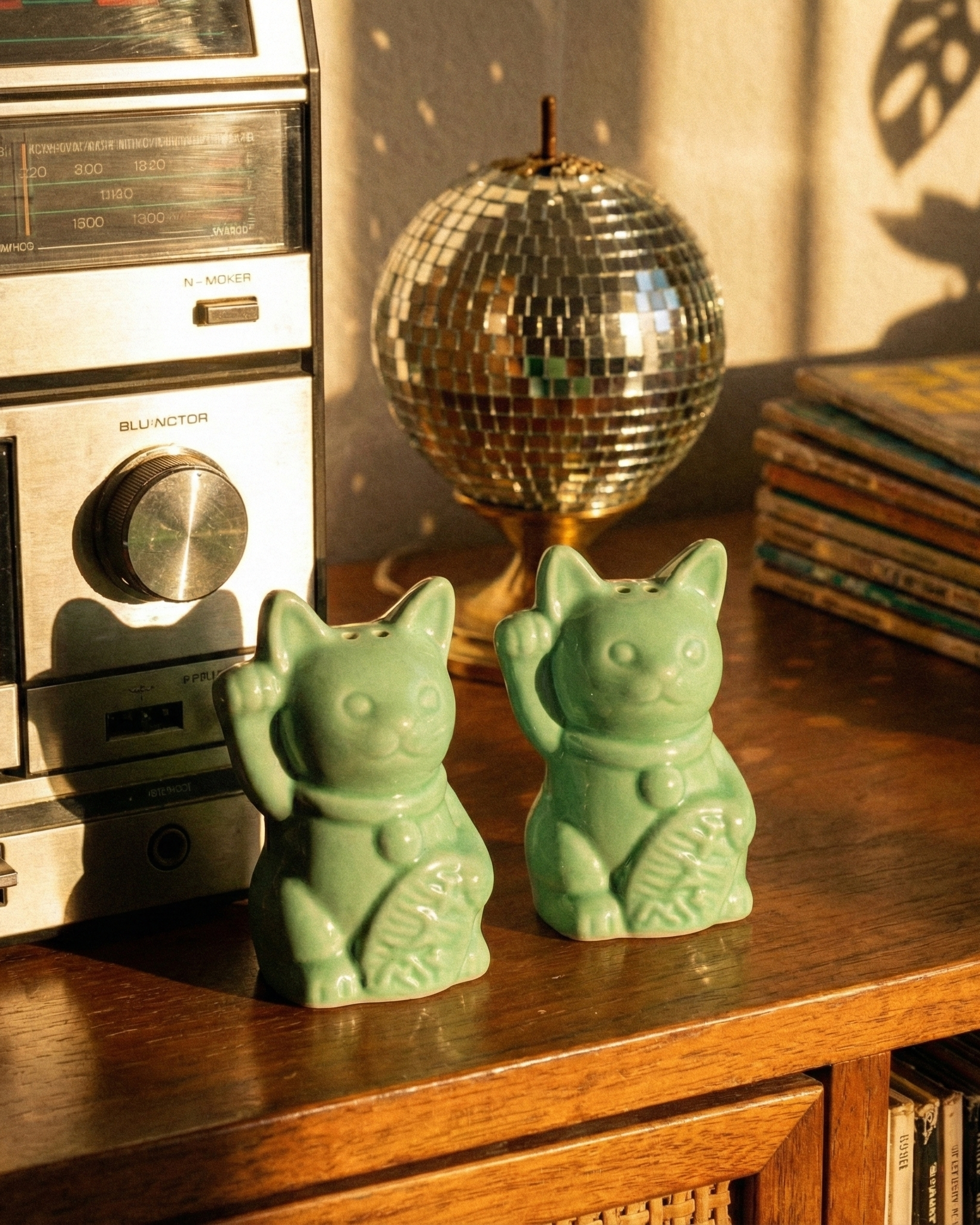 the lucky cats | salt and pepper shakers