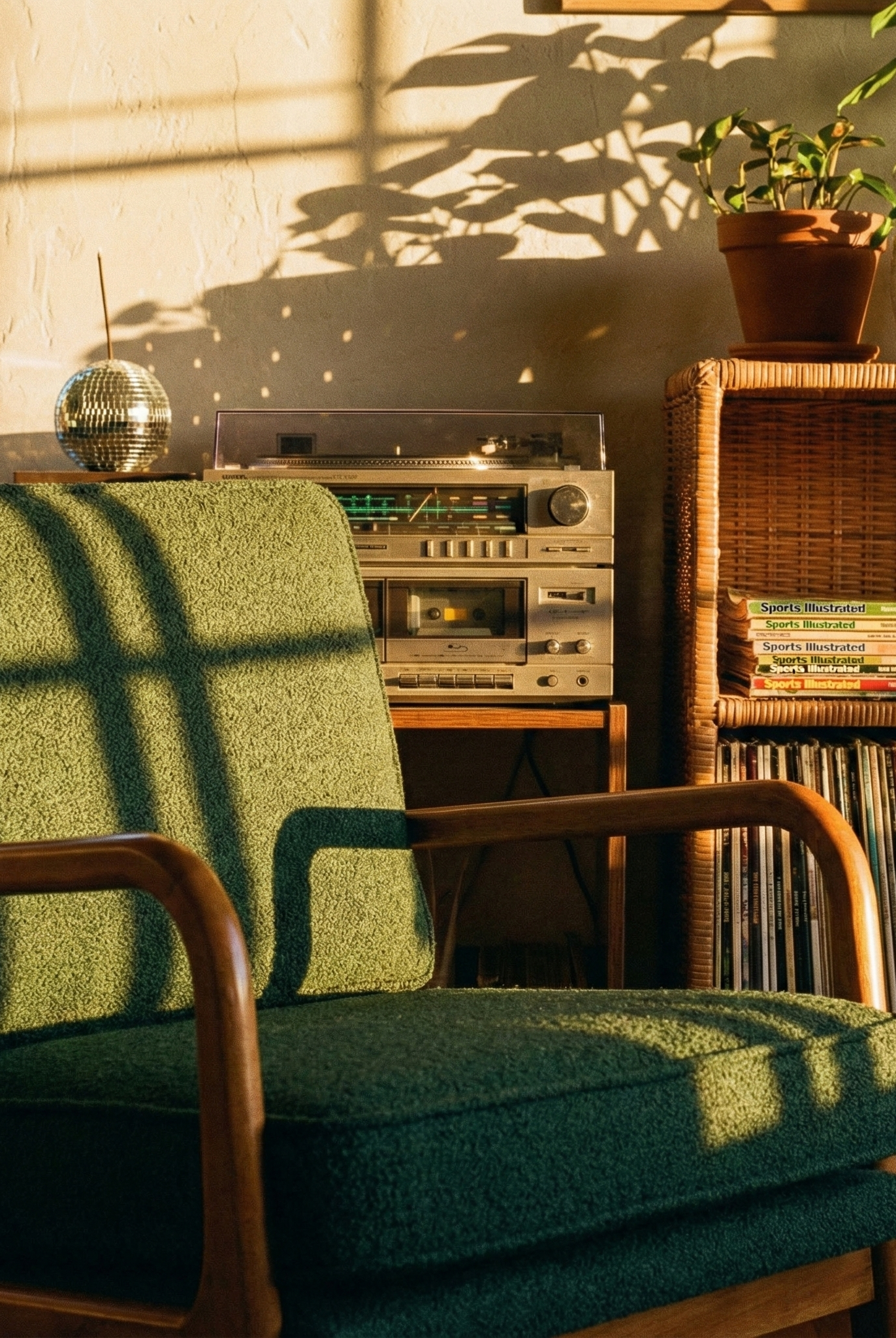 the accent chair | accent armchair | green