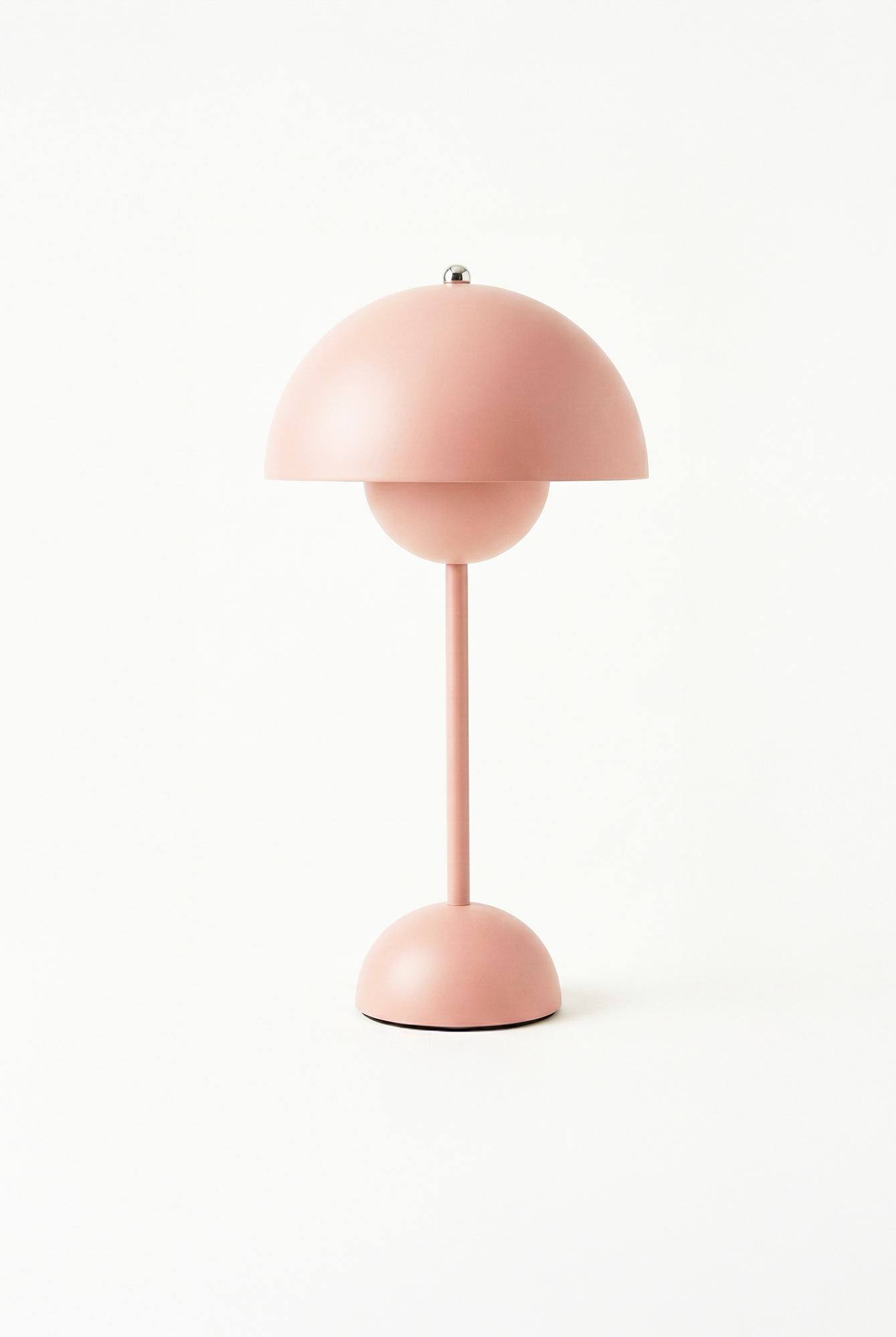 the danish flower | retro table lamp | pink