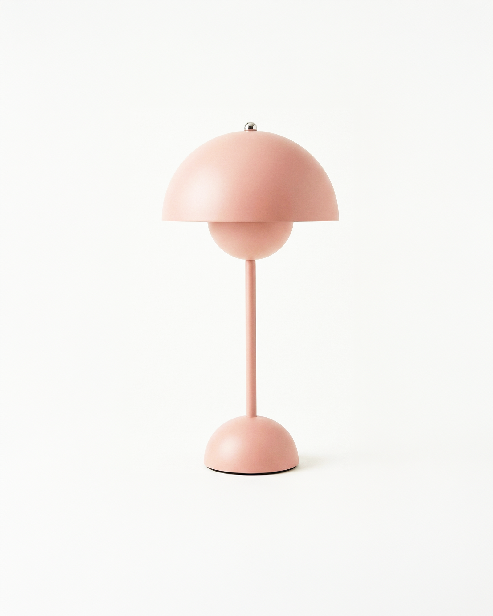 the danish flower | retro table lamp | pink
