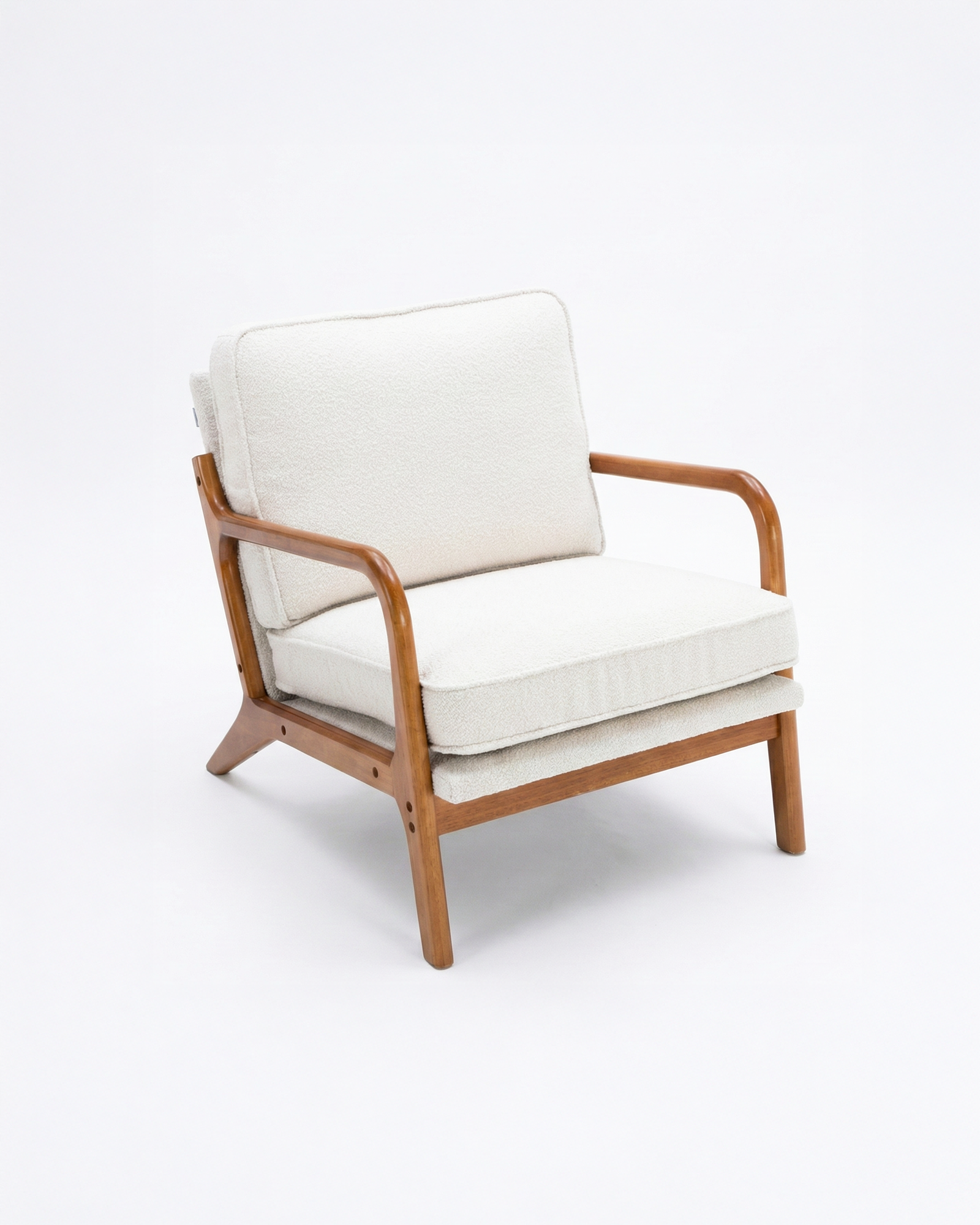 the accent chair | accent armchair | beige