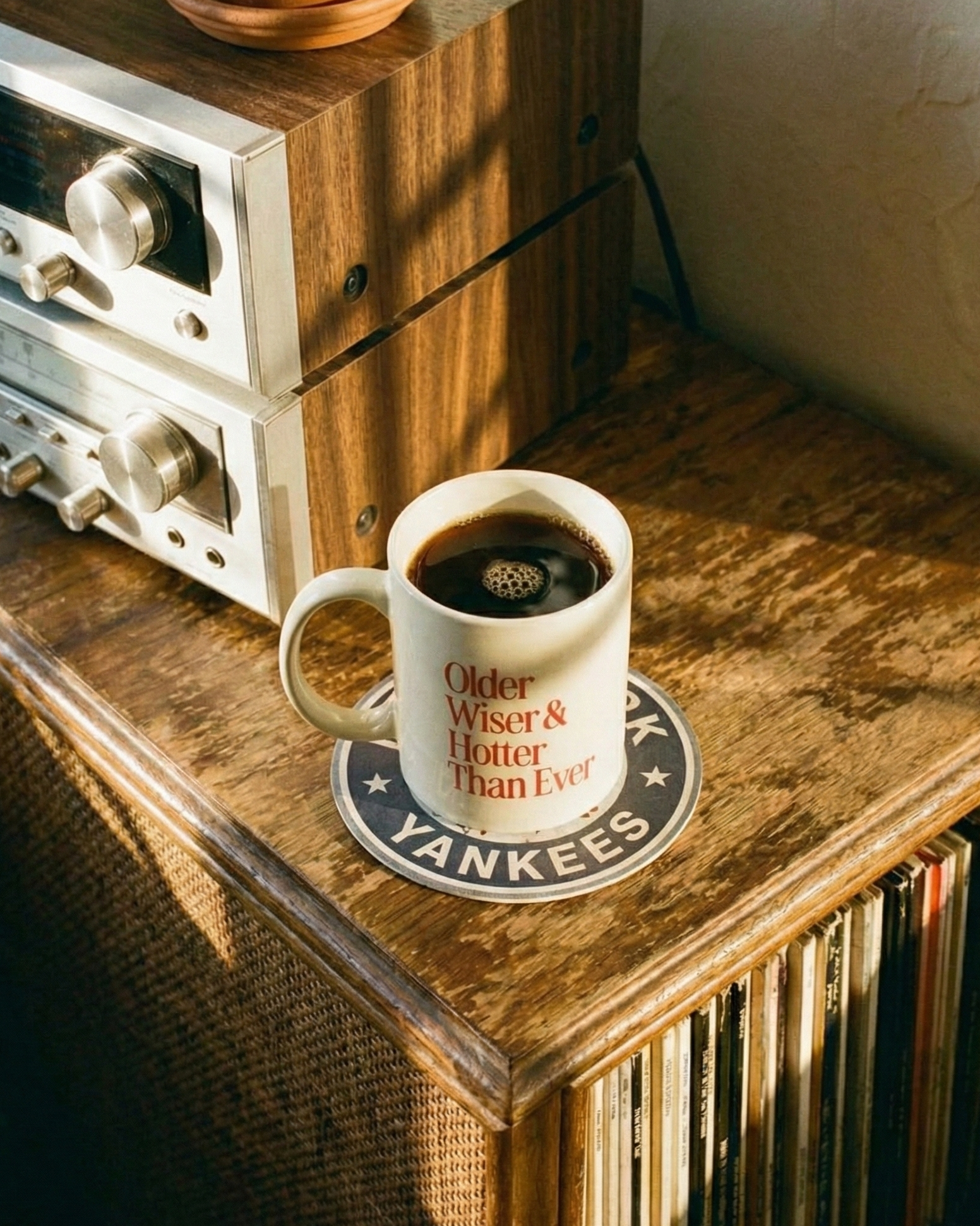 the older wiser hotter | coffee mug