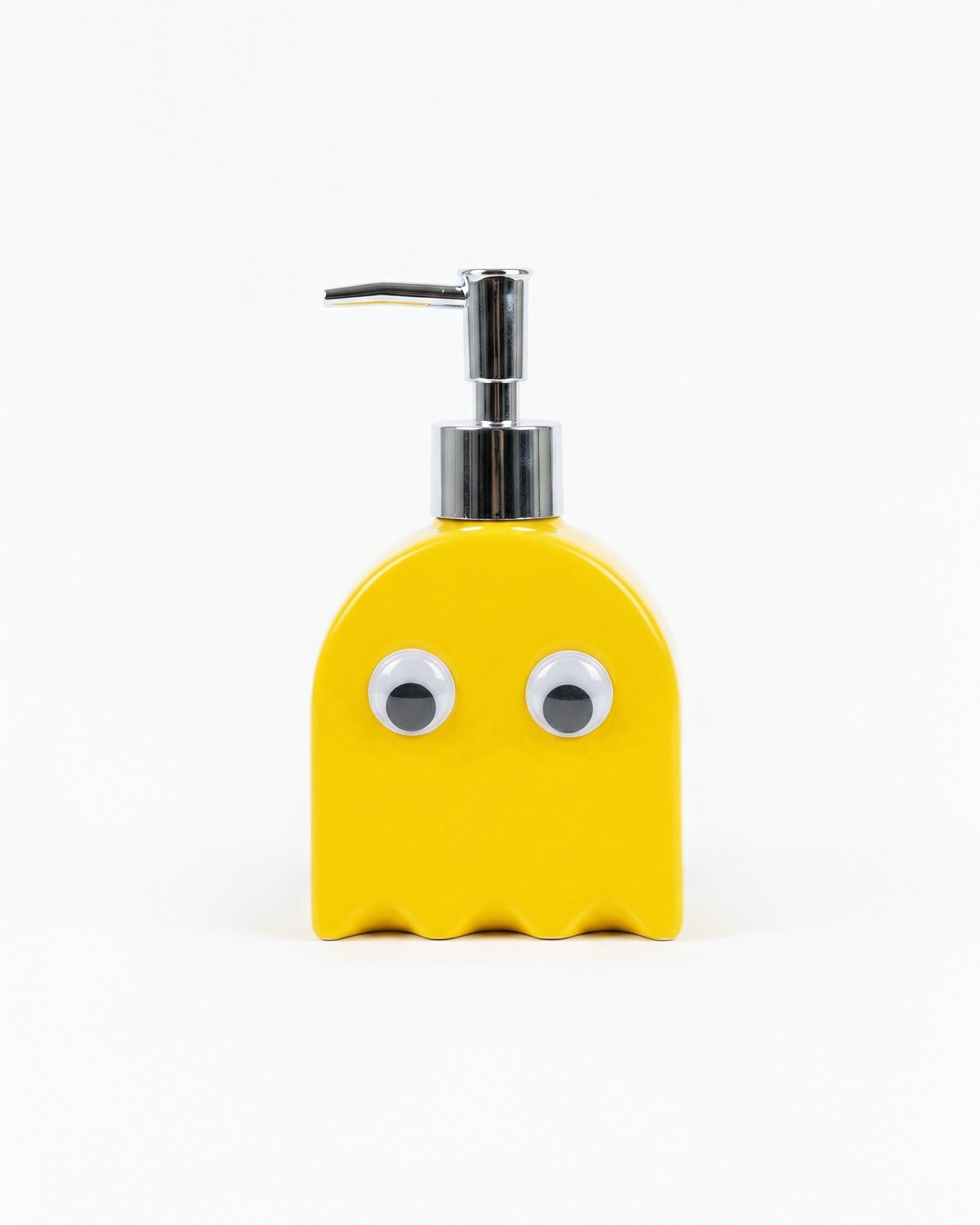 the arcade ghost | soap dispenser | yellow