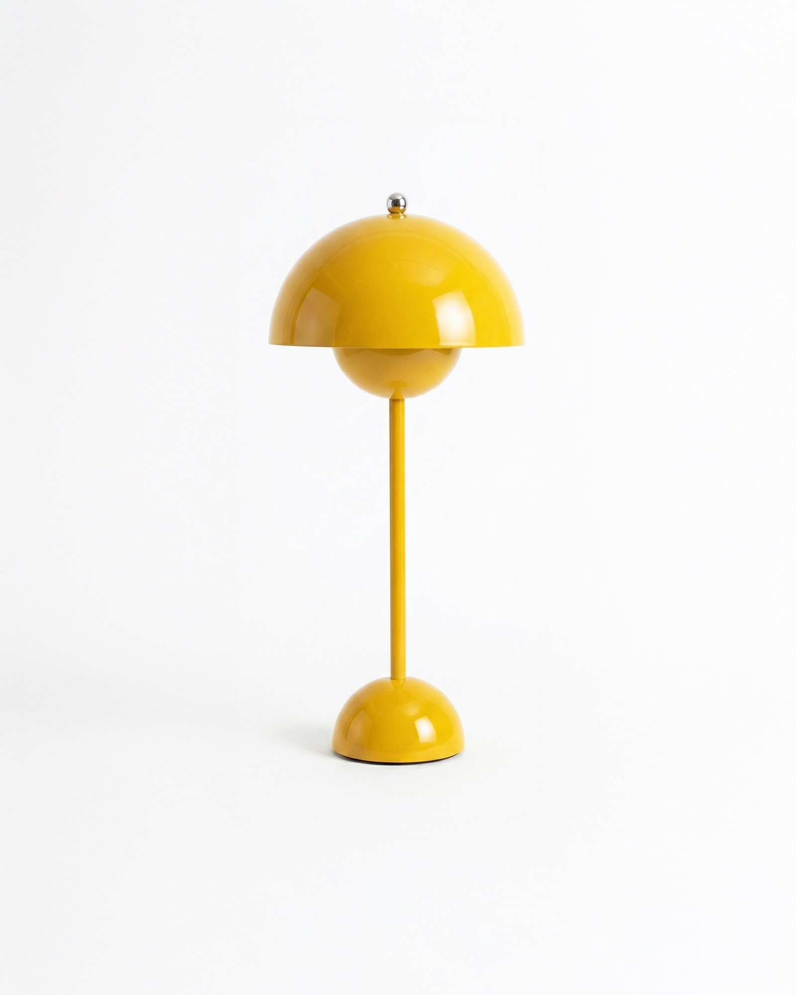 the danish flower | retro table lamp | yellow