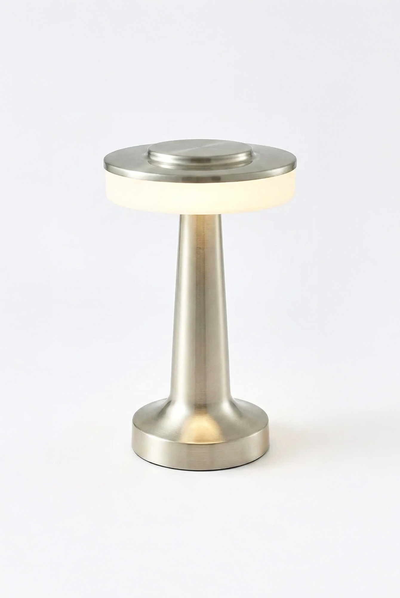 the ufo | metal touch table lamp | silver