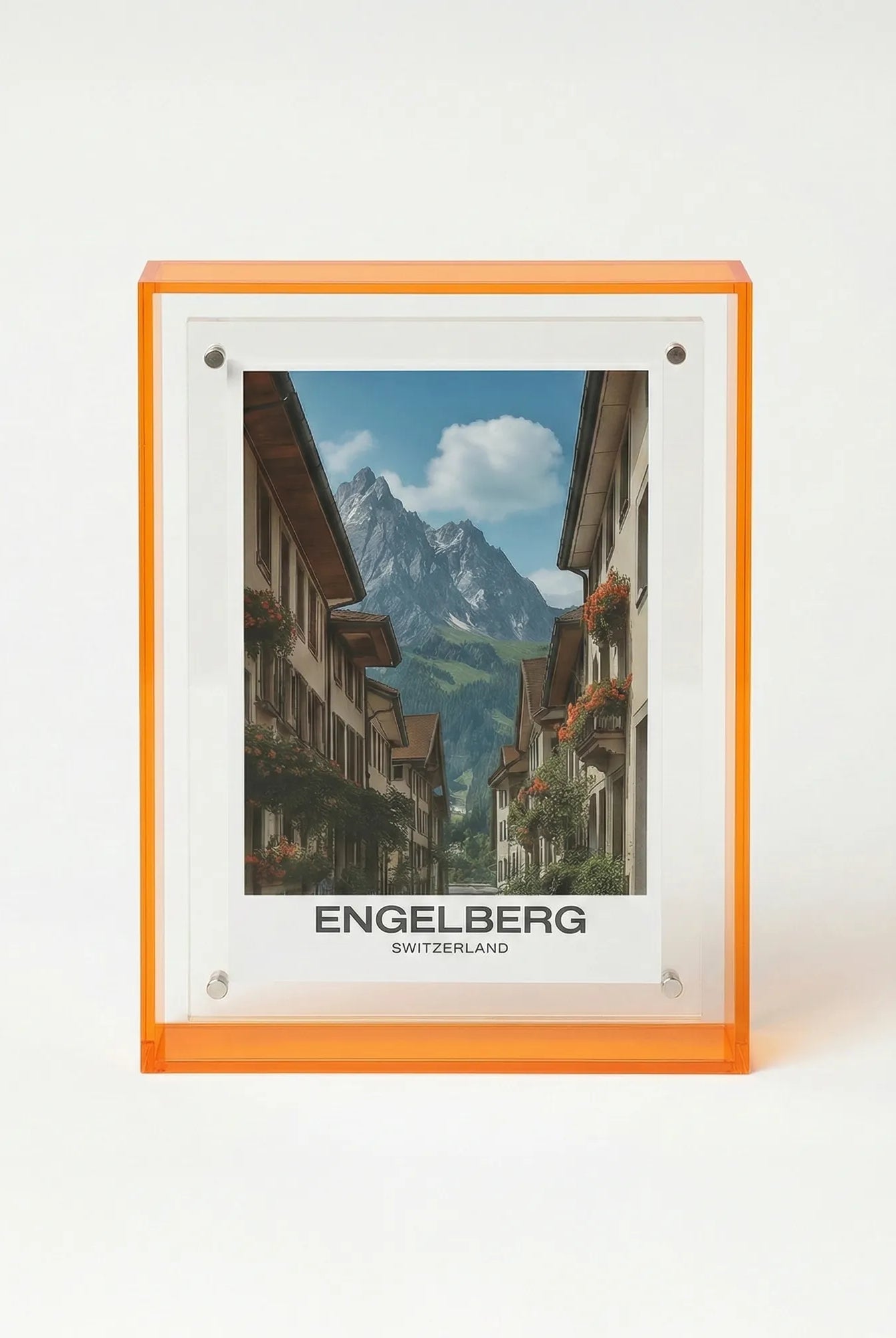 the acrylic | coloured transparent acrylic picture frame