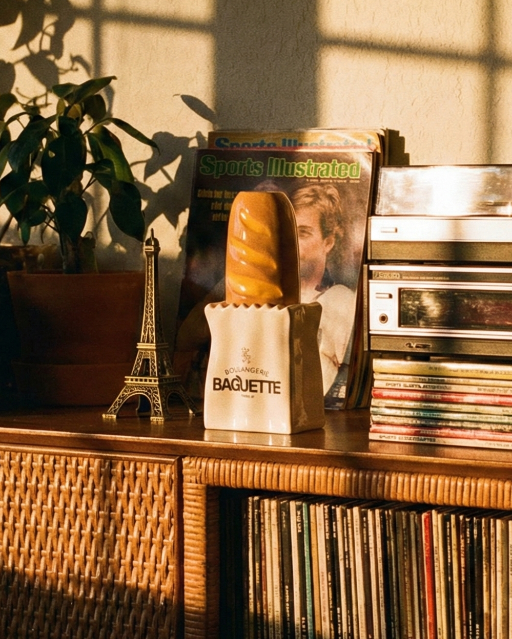 the baguette | candle holder