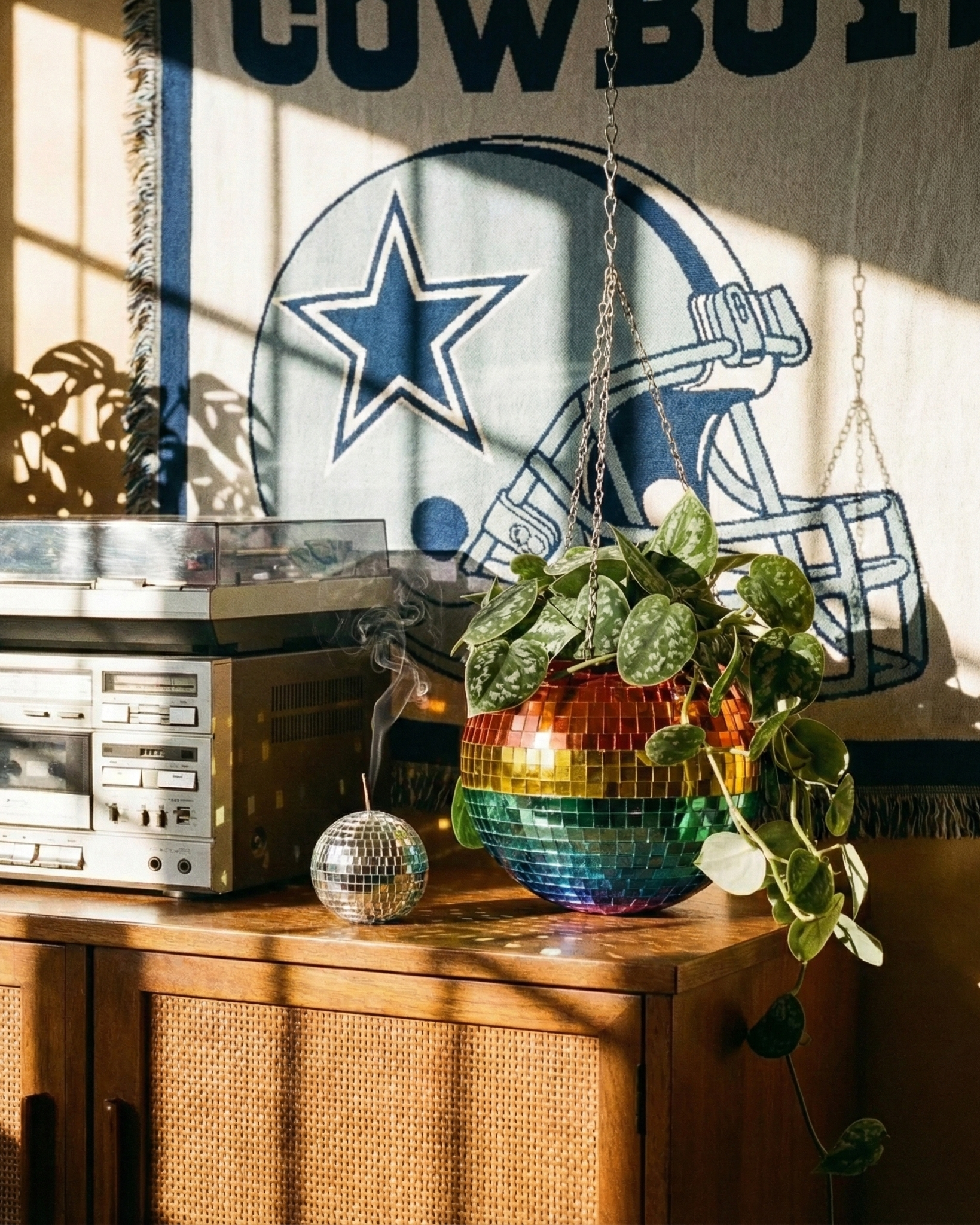 the disco ball | disco ball planter