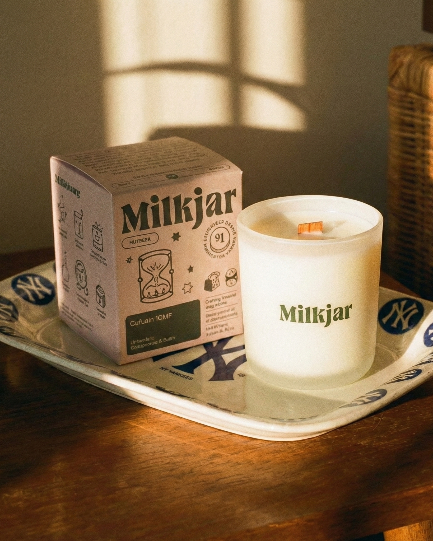 the milk jar | premium candle