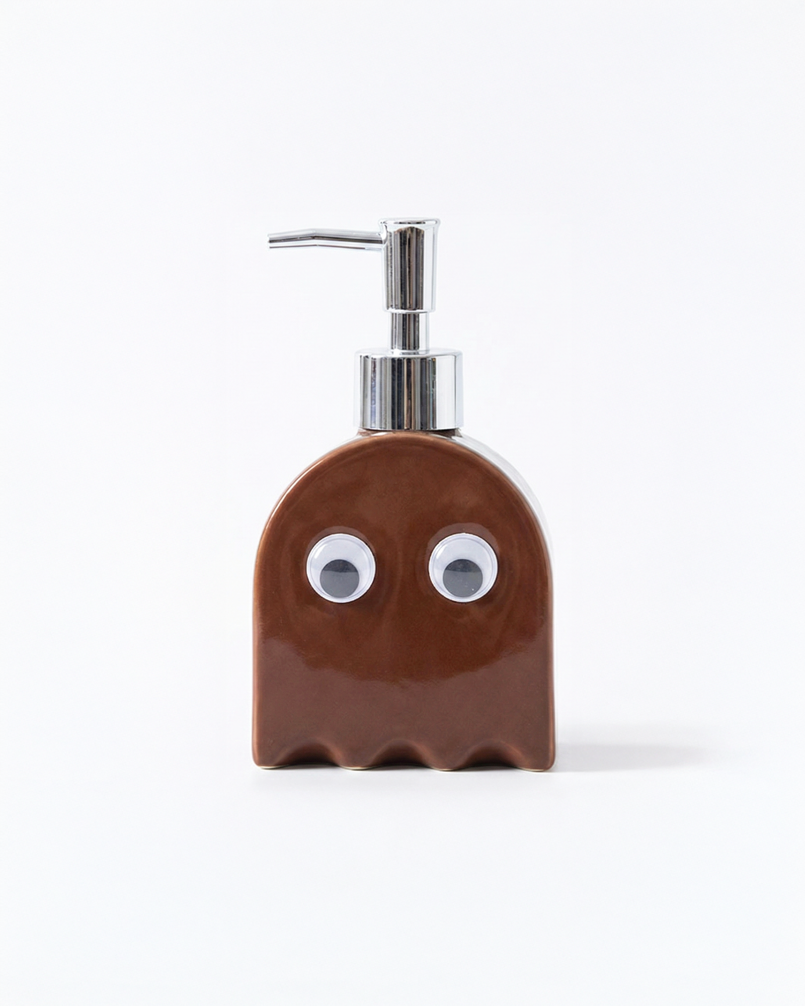 the arcade ghost | soap dispenser | brown