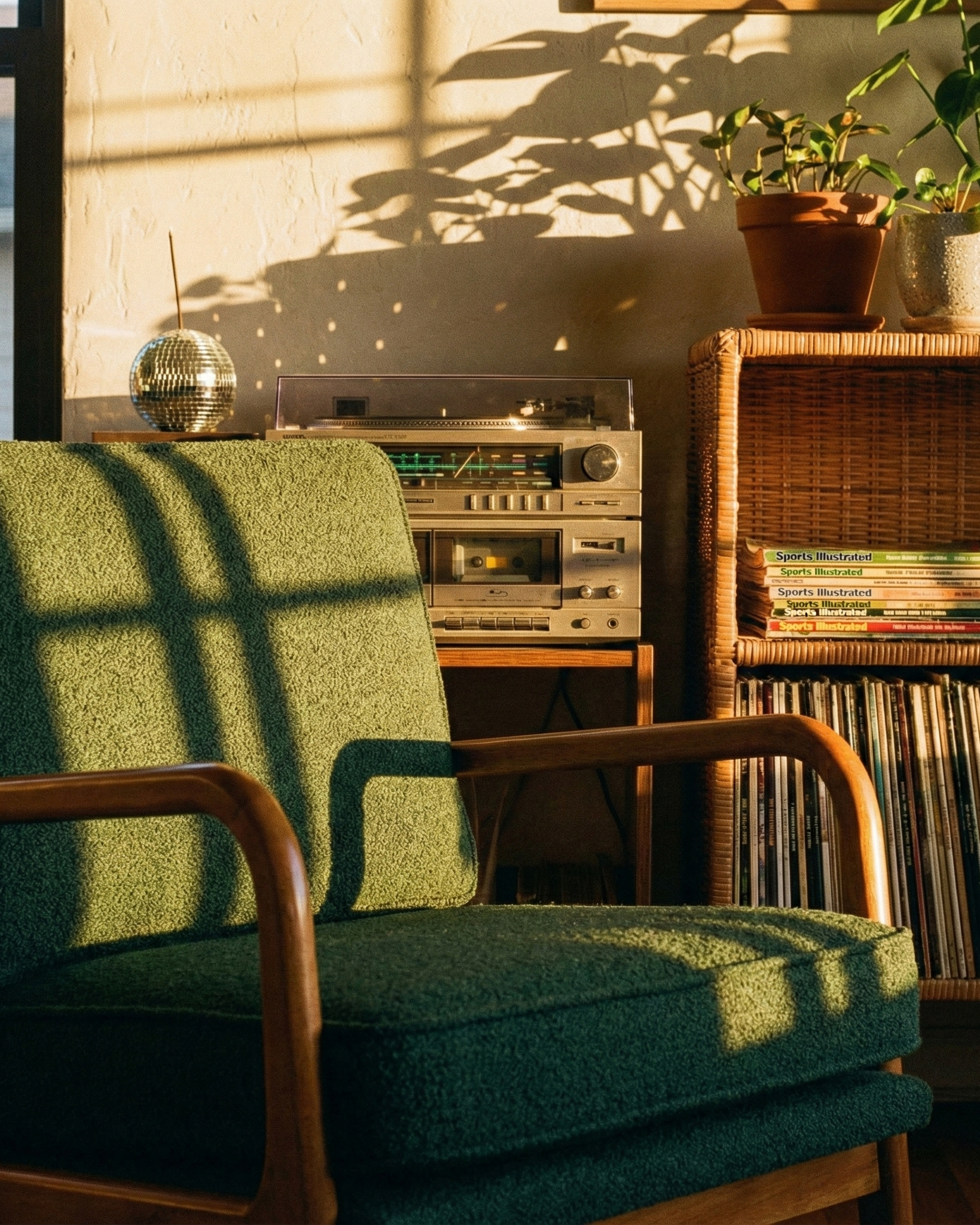 the accent chair | accent armchair | green