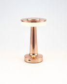 the ufo | metal touch table lamp | rose gold