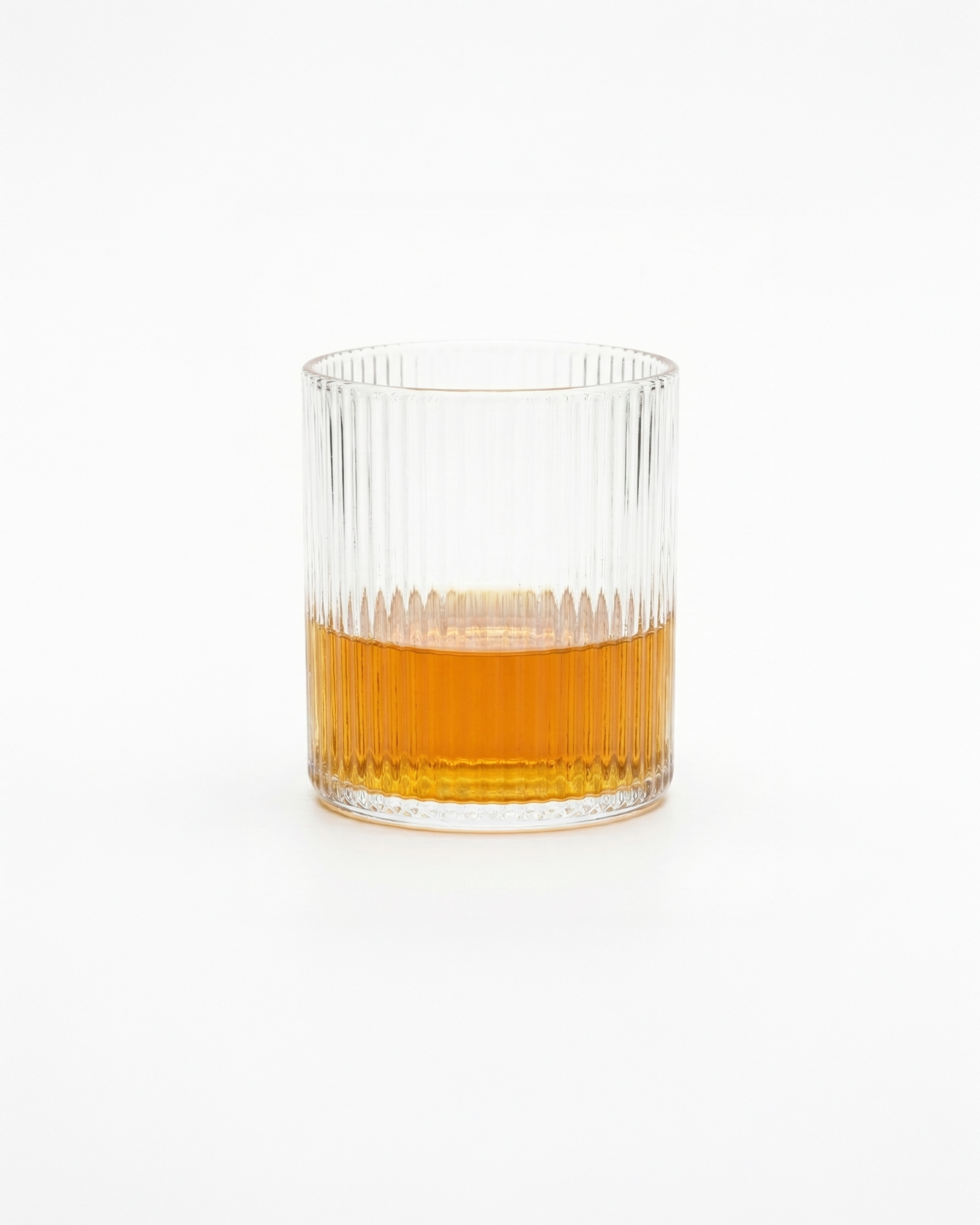 the japanese tumbler | textured glass cup
