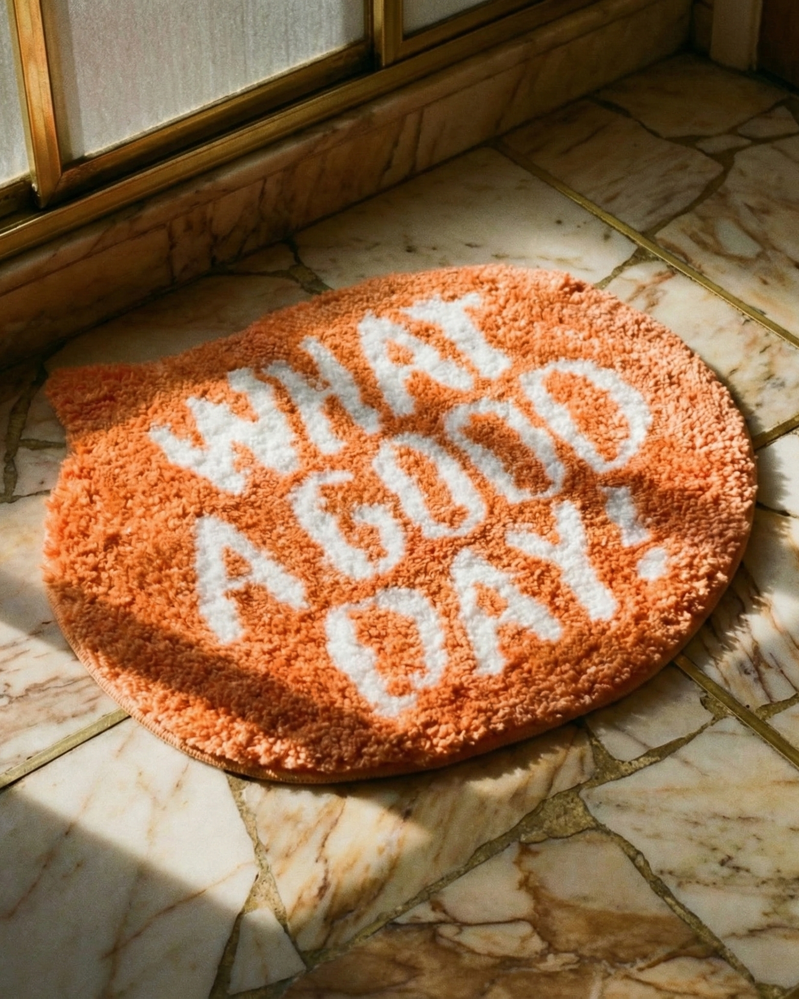 the good day rug | absorbent bathroom rug