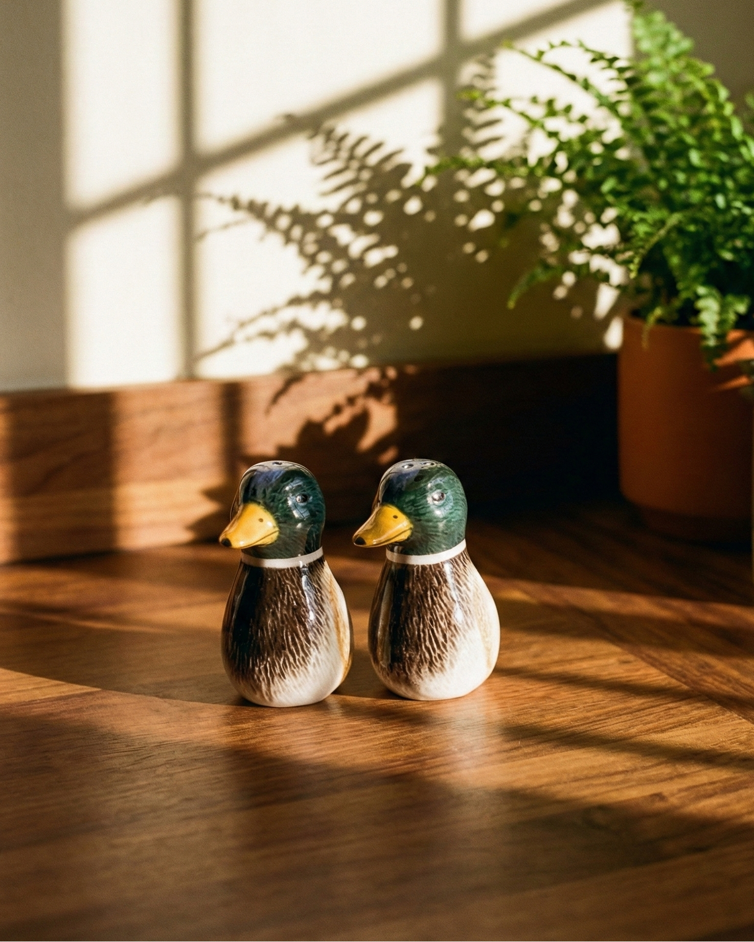the mallards | salt and pepper shakers