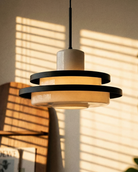 the american industrial | retro hanging pendant light | black