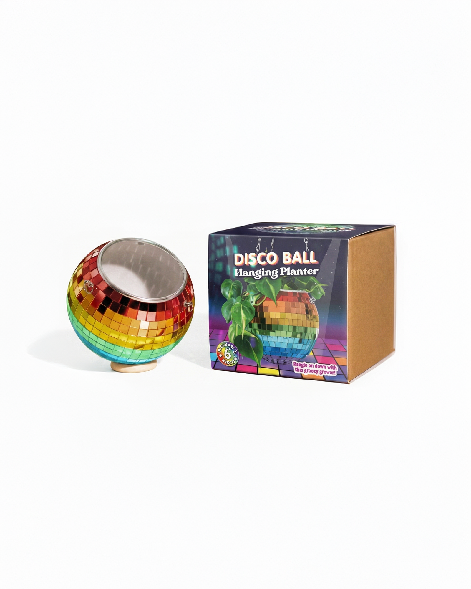 the disco ball | disco ball planter