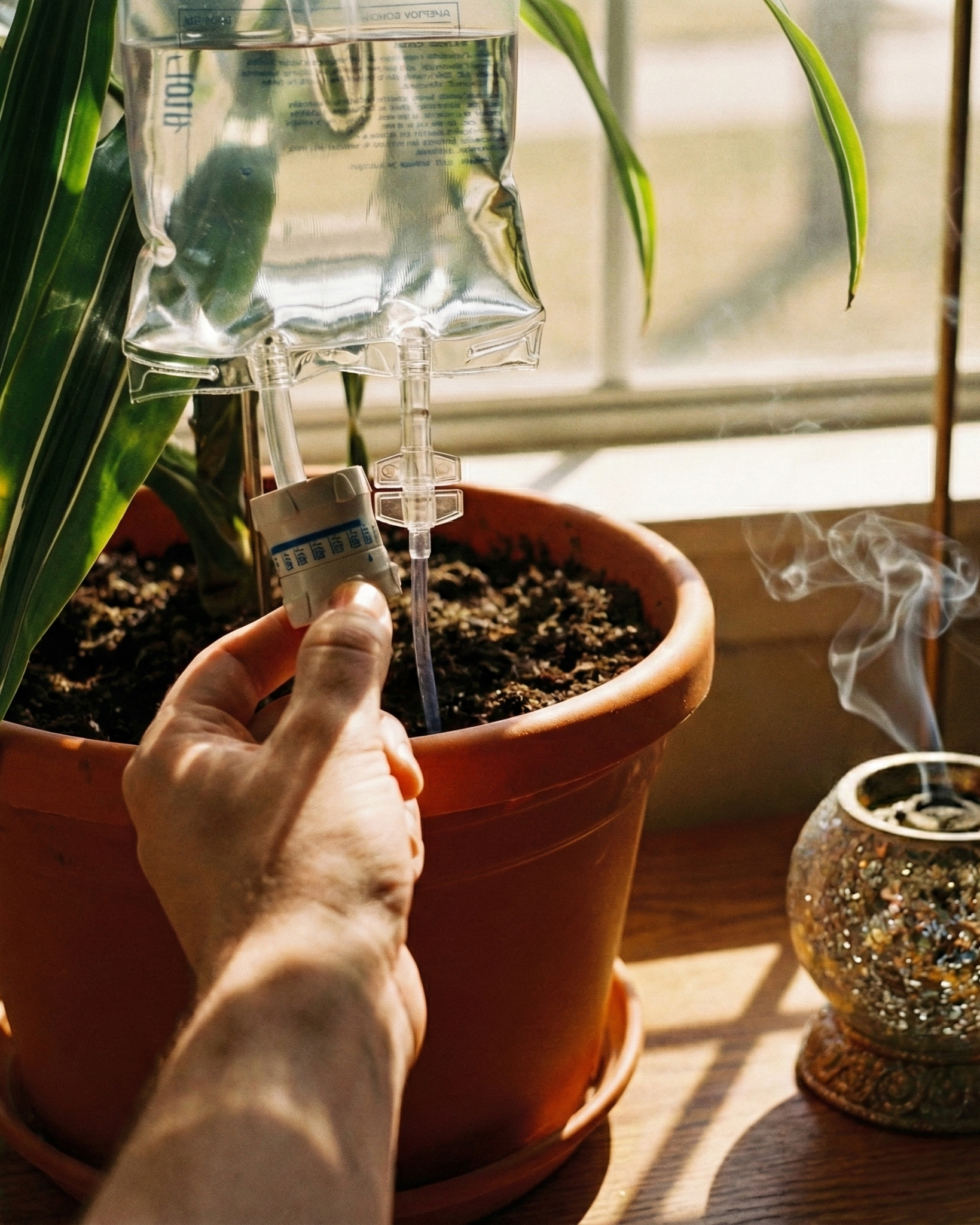 the life support | plant self waterer