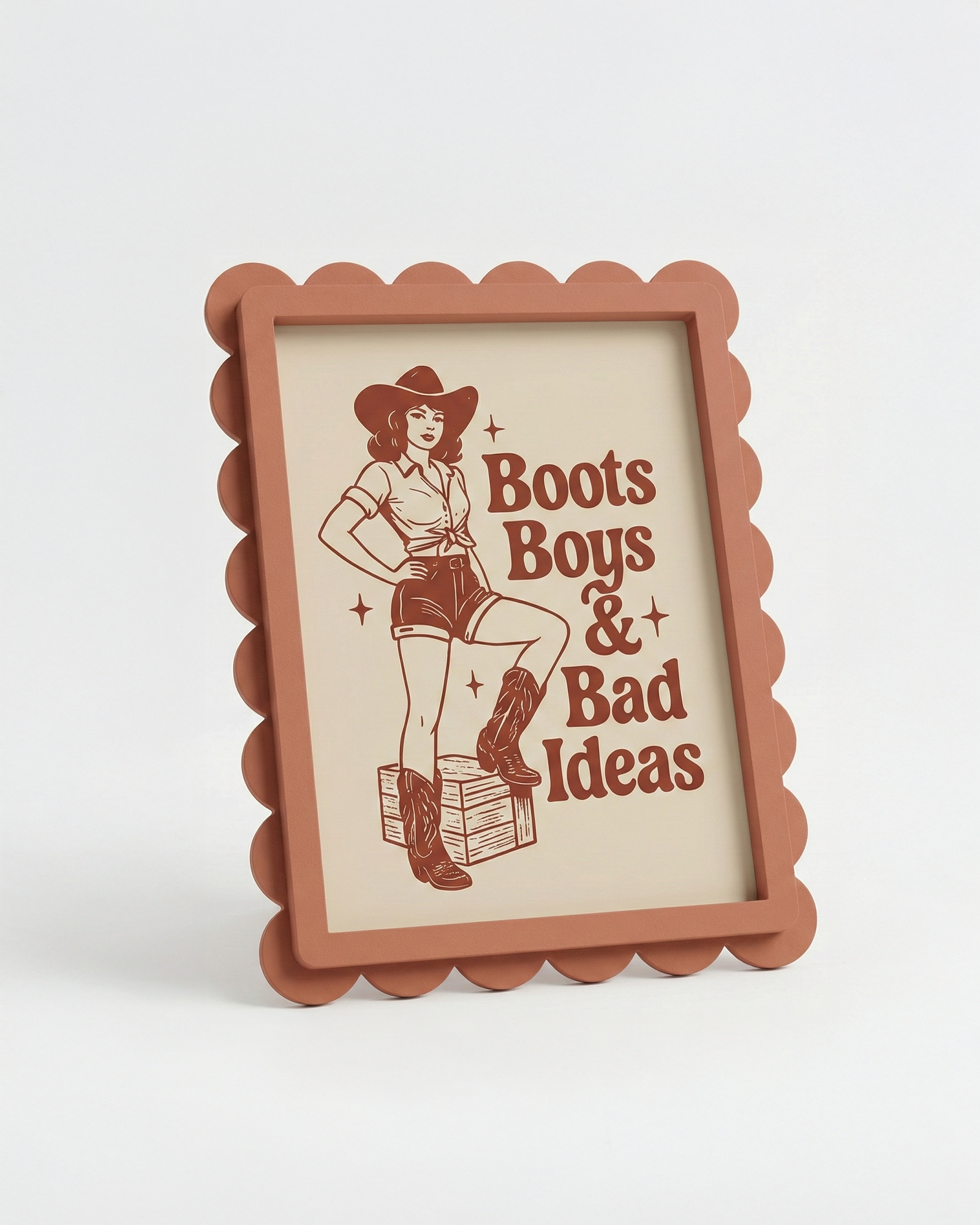 the scallop | magnetic modular scallop plastic frame