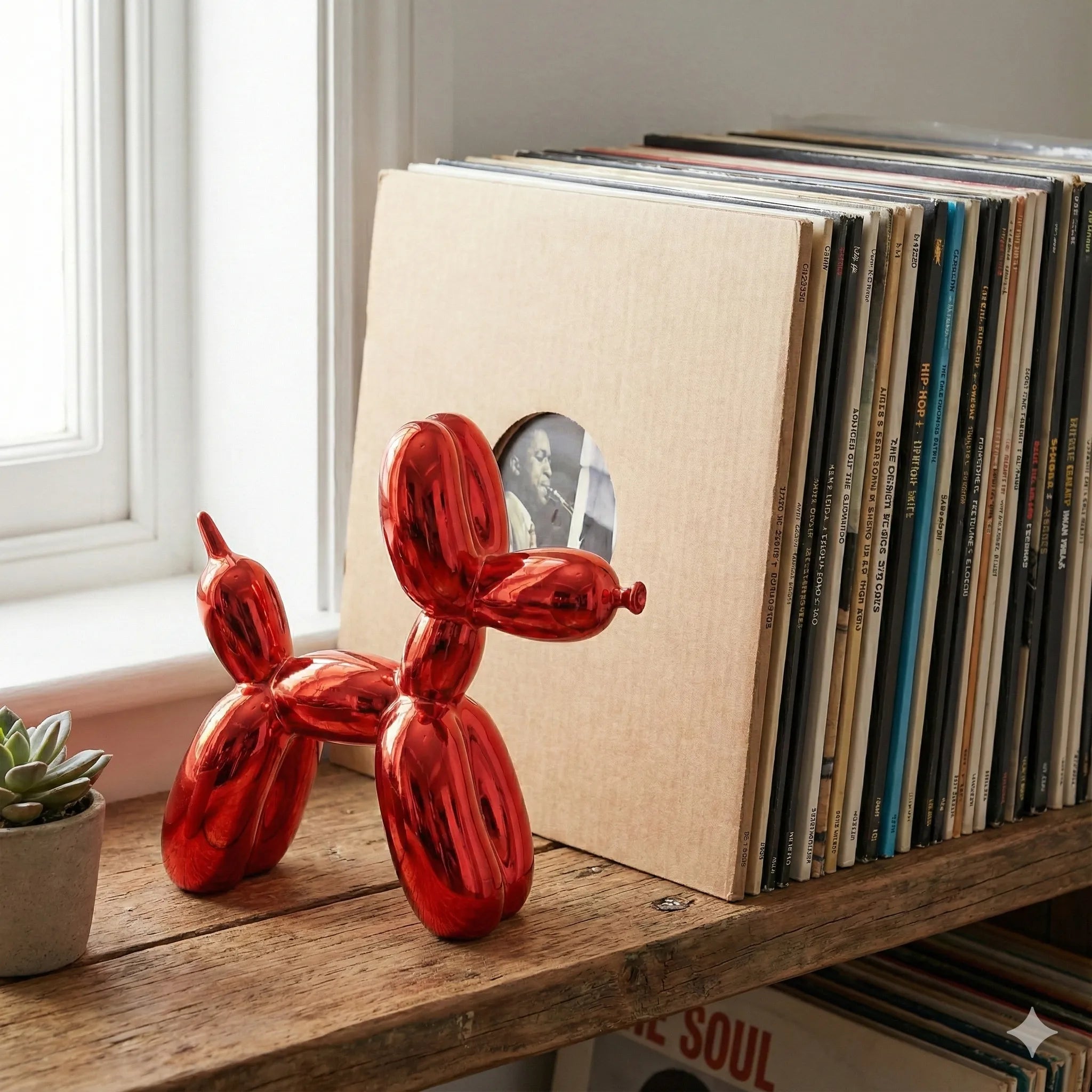 The Jeff | Ceramic Balloon Dog Statue