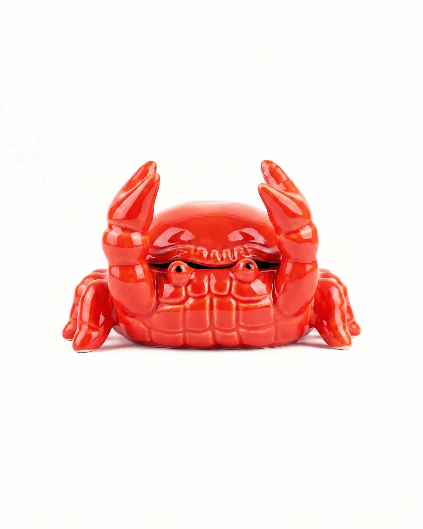 The Pinch | Red Ceramic Crab Pot