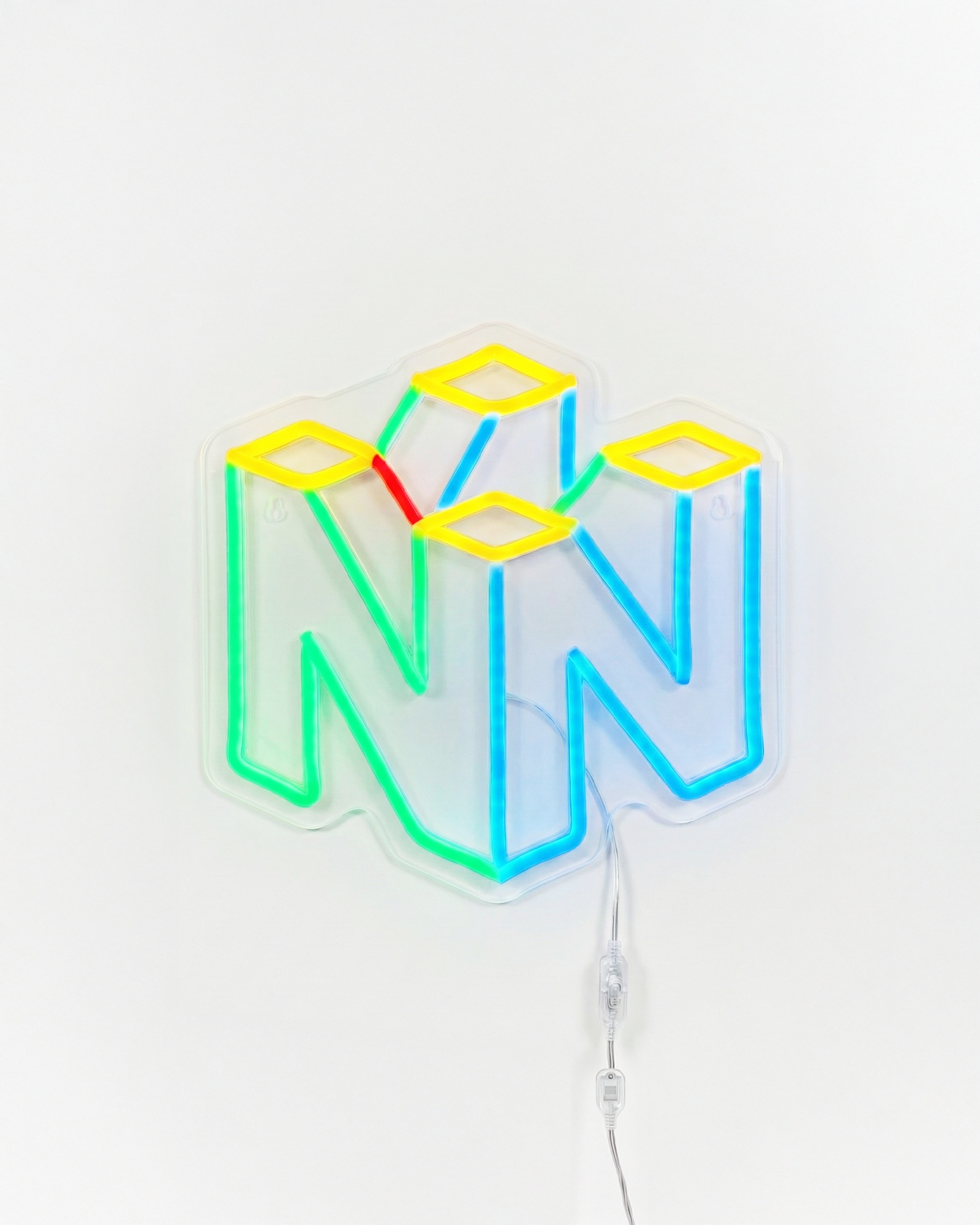 the nintendo | led neon logo sign