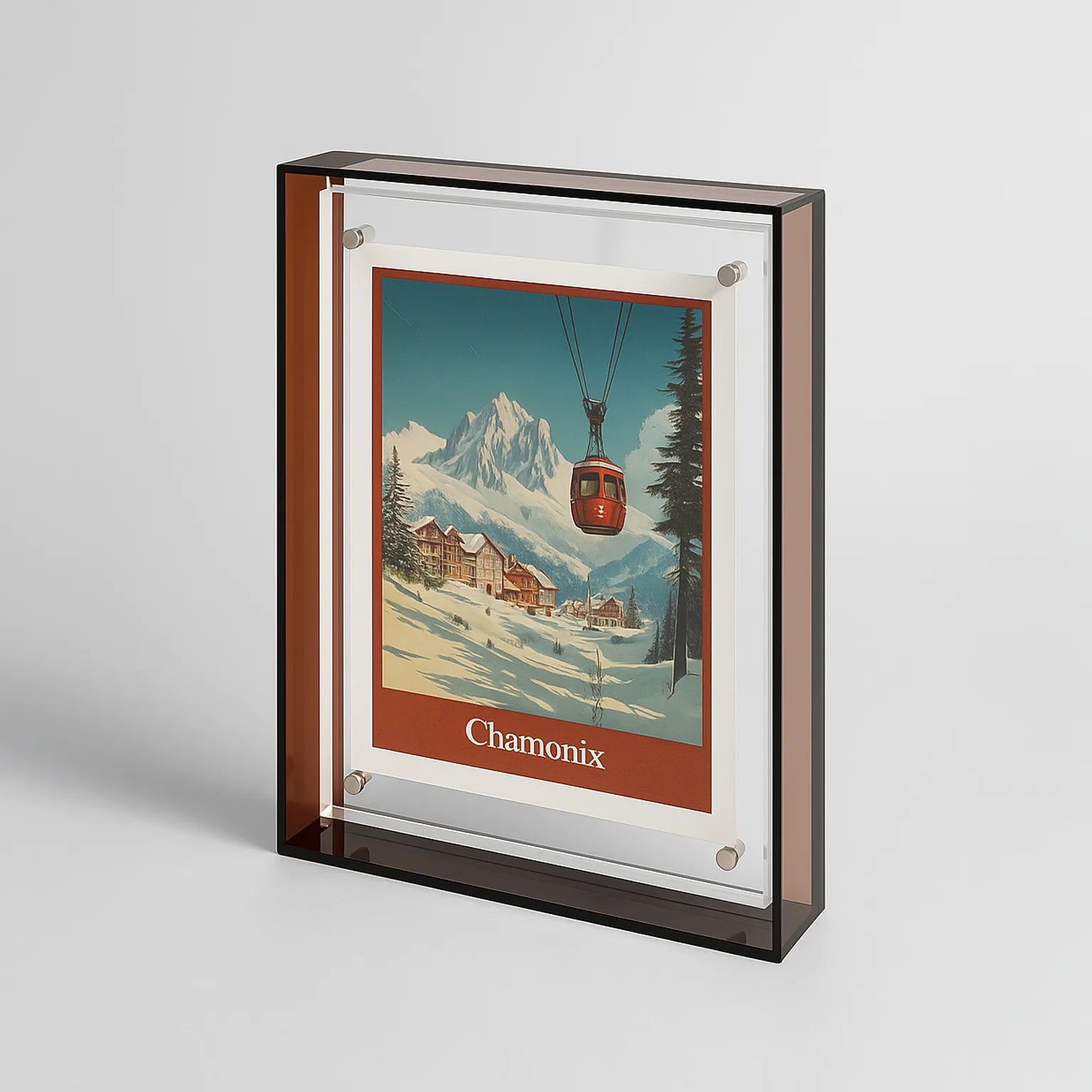 the acrylic | coloured transparent acrylic picture frame