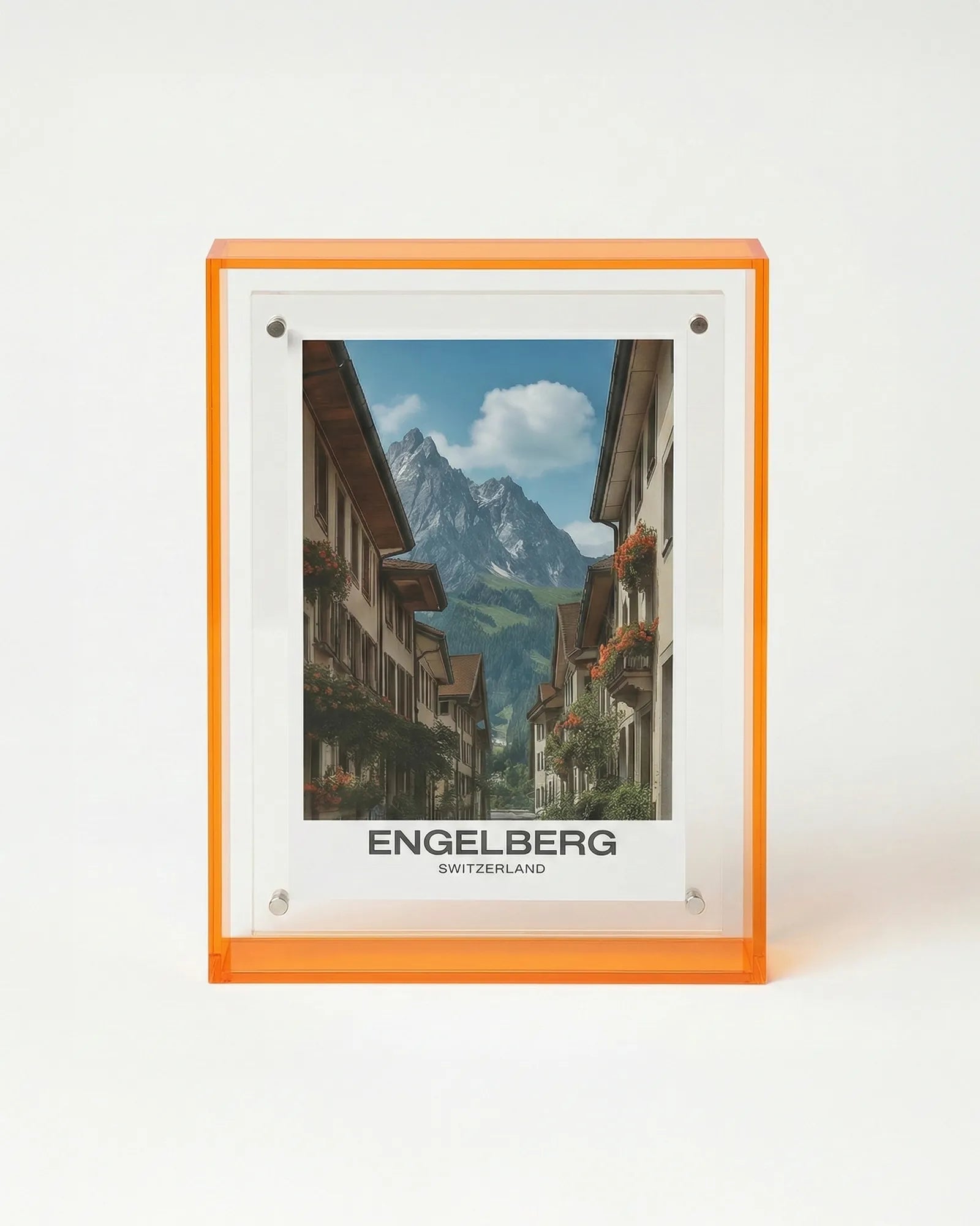 the acrylic | coloured transparent acrylic picture frame