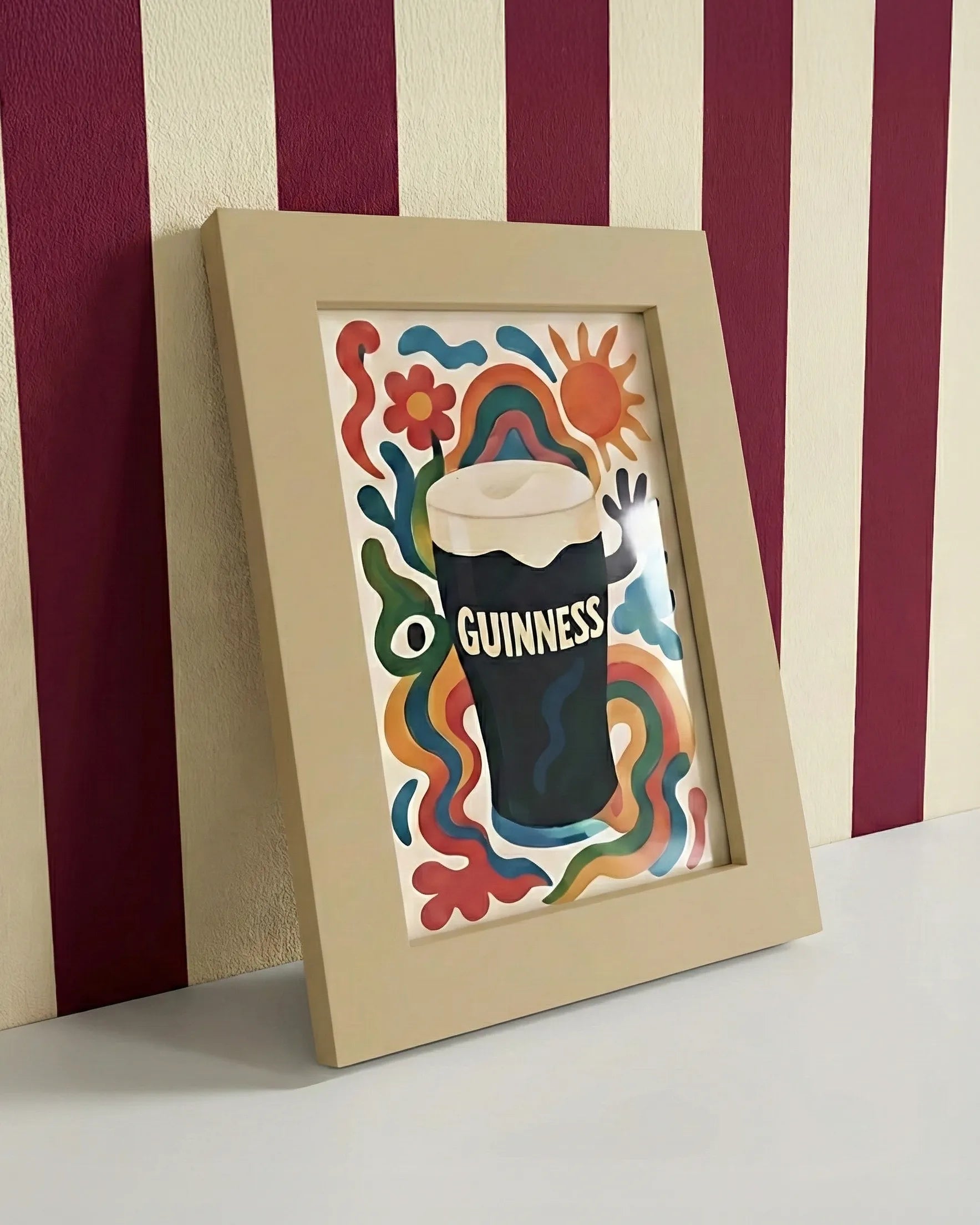 the solid | magnetic modular solid colour plastic frame