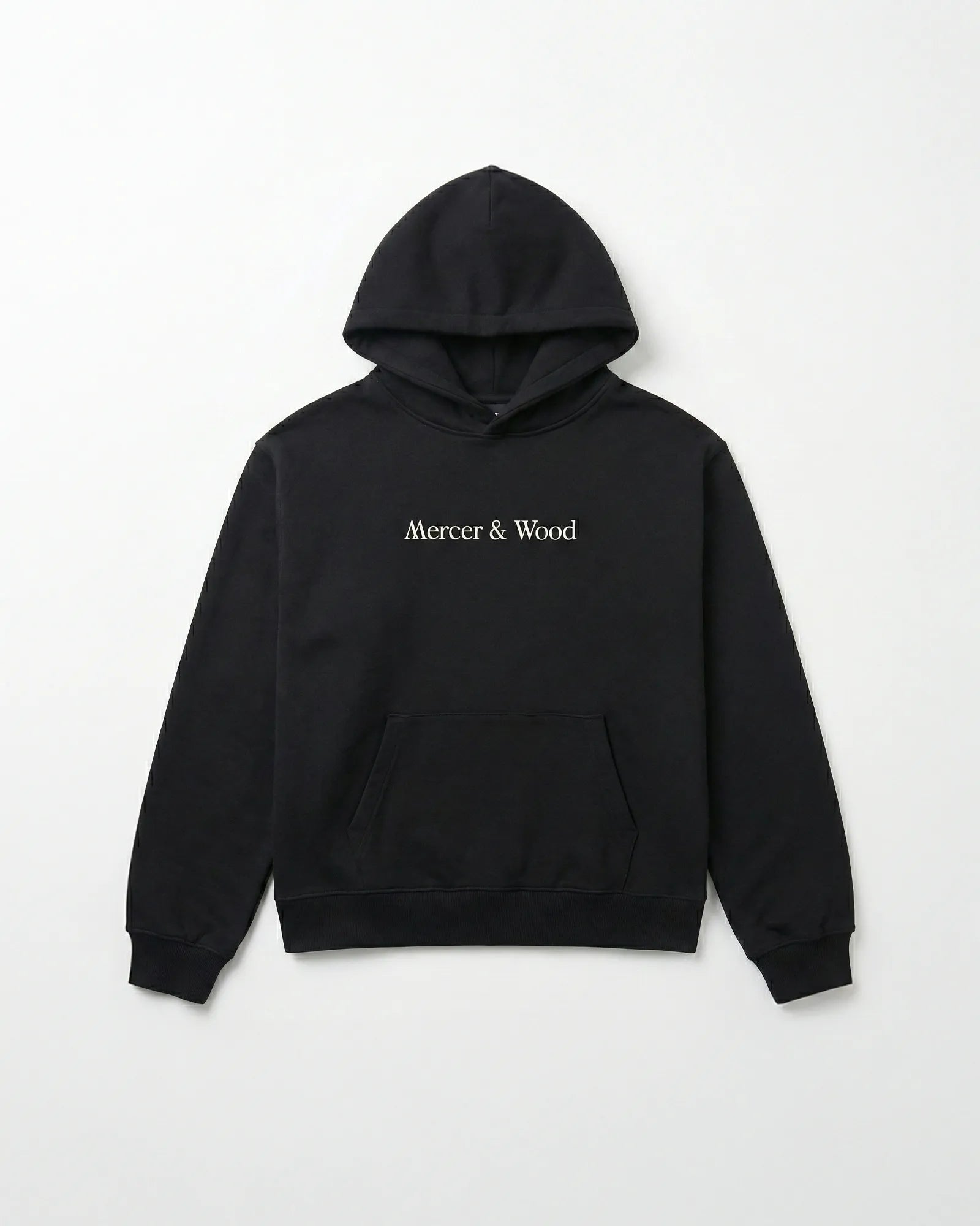 the staple | essential oversized boxy fit fleece hoodie